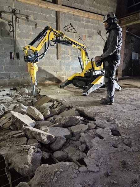 Abbruchroboter BROKK 90